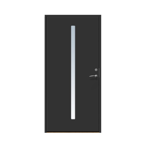 Ytterdörr Stabil Åkarp 10 x 21, Vänsterhängd, Svart