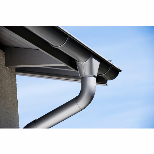 HÄNGRÄNNA 125MM SILVERMETALLIC 2M | Beijerbygg Byggmaterial