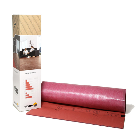 Golvvärmematta Veria Clickmat 55 W 3 m²