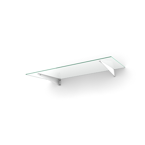 Entrétak Easy Collection - Flat Flat Vit, Klarglas, Flat Vit
