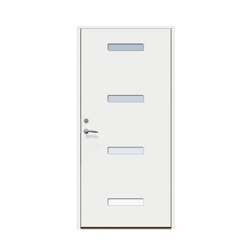 Ytterdörr Stabil Mellby 10 x 20, Högerhängd, Vit