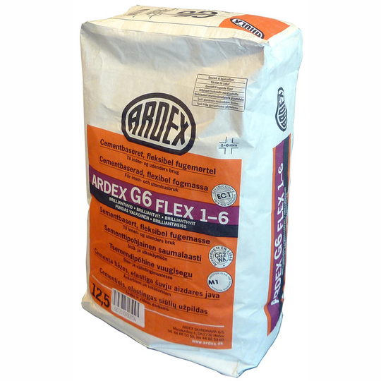 KAKELFOG G6 FLEX BRILL-VIT 12, | Beijerbygg Byggmaterial