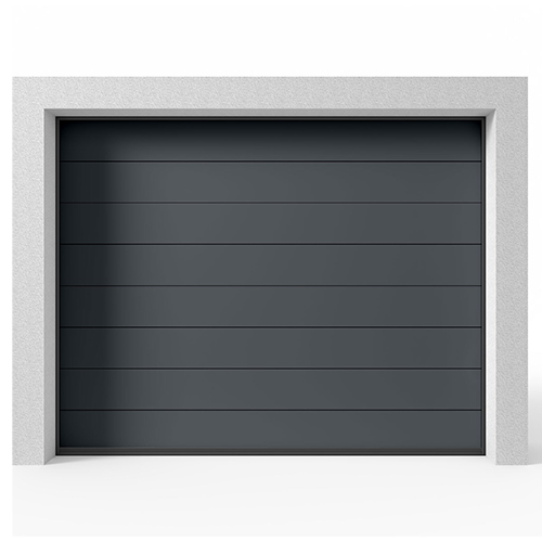 Garageport Takskjutport Modern Panel Antracit, 2500x2125