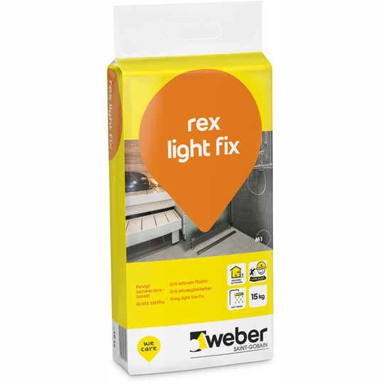 FÄSTMASSA REX LIGHT FIX 15KG | Beijerbygg Byggmaterial