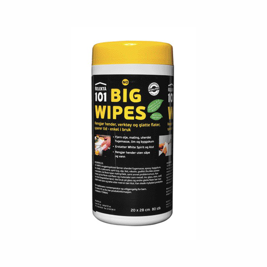 RENGÖRINGSDUK WIPES 101 BIG 80ST/BURK | Beijerbygg Byggmaterial