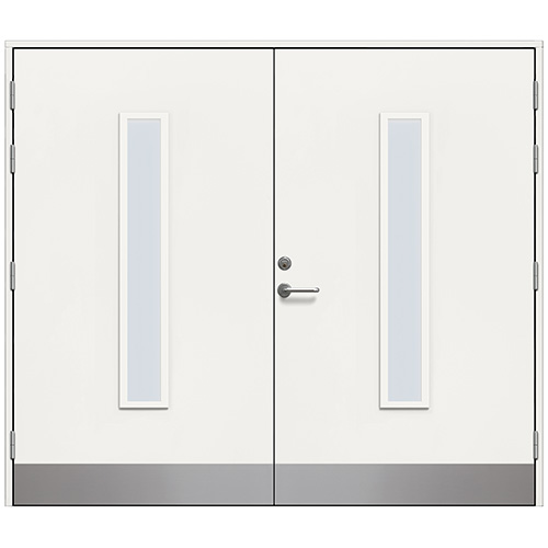 Slagport Stehag 2500 x 2000 mm, Vit, Cotswoldglas