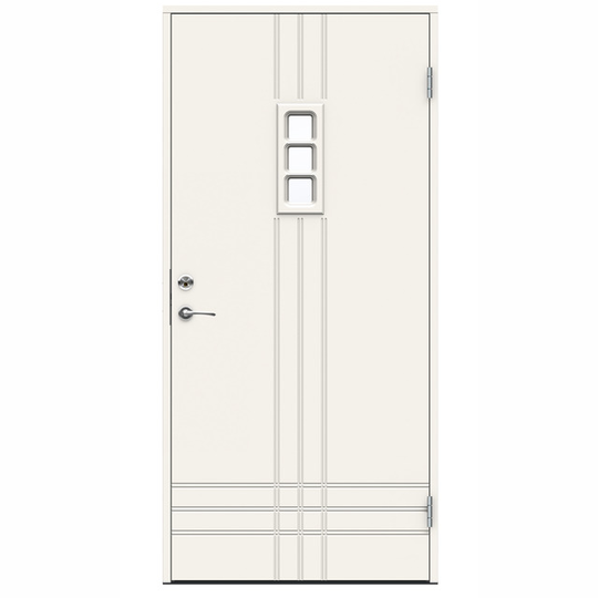 YTTERDÖRR BENGAL 9X21HÖ VIT | Beijerbygg Byggmaterial