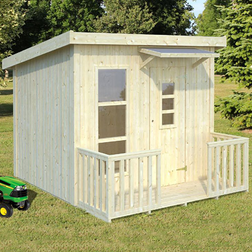 Lekstuga Emil 3,2 m² Takpapp