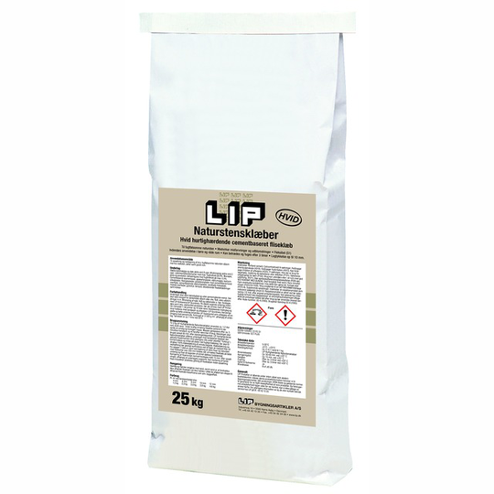 NATURSTENSFIX VIT SNABB 25KG | Beijerbygg Byggmaterial