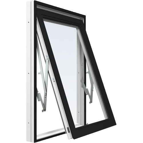 Energi Aluminium Vridfönster Svart, 14, 10