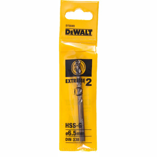 BORR HSS EXT2 6,5MM 1-PACK DT5049 | Beijerbygg Byggmaterial