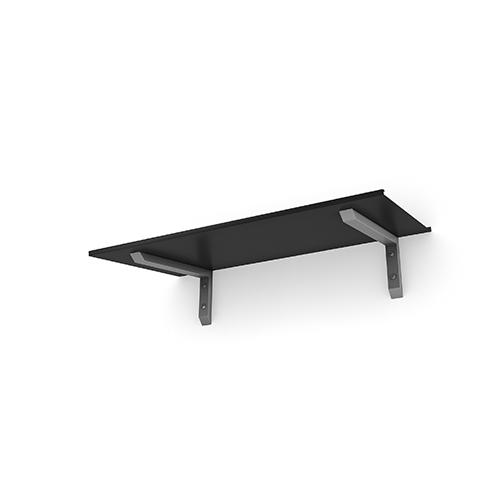 Entrétak Easy Collection - Bold Svart aluminium, Bold Silver, Bold Silver