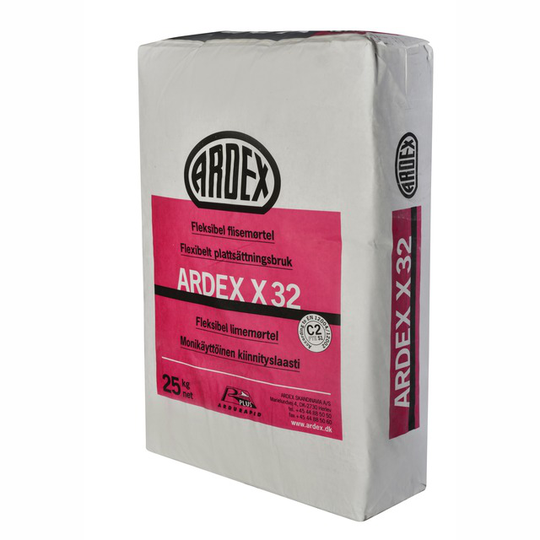 FÄSTMASSA ARDEX X32 25KG | Beijerbygg Byggmaterial