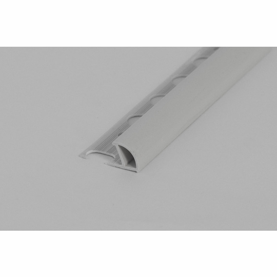KAKELLIST I PLAST 8 MM 2500 MM LJUSGRÅ | Beijerbygg Byggmaterial