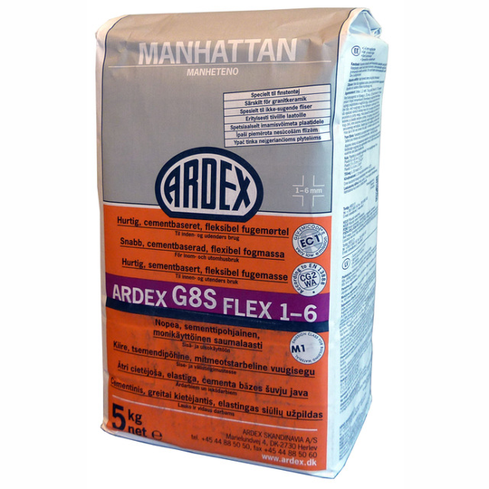 KAKELFOG G8S MANHATTAN 5KG | Beijerbygg Byggmaterial