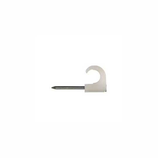 LEDNINGSHÅLLARE 8-12MM SPIK RUND 100ST | Beijerbygg Byggmaterial