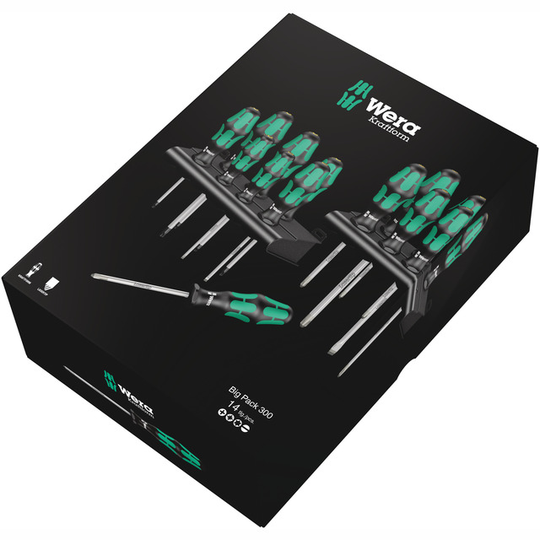 SKRUVMEJSLAR BIGPACK WERA 14ST | Beijerbygg Byggmaterial