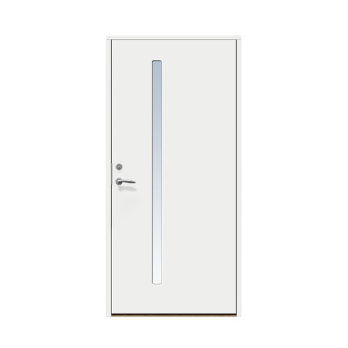 Ytterdörr Stabil Hjärup 10 x 20, Högerhängd, Vit