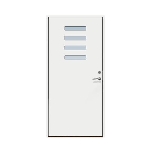 Ytterdörr Stabil Röshult 9 x 20, Vänsterhängd, Vit