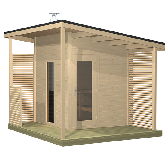 Bastustuga utomhus Harvia Solide Compact - Bastu