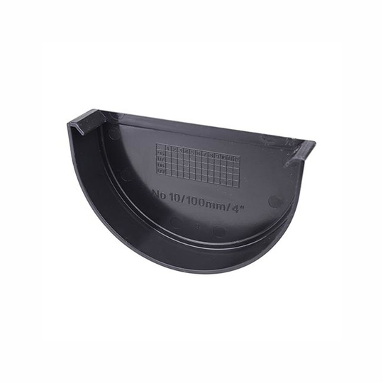 RÄNNGAVEL 100MM I SVART PLAST | Beijerbygg Byggmaterial