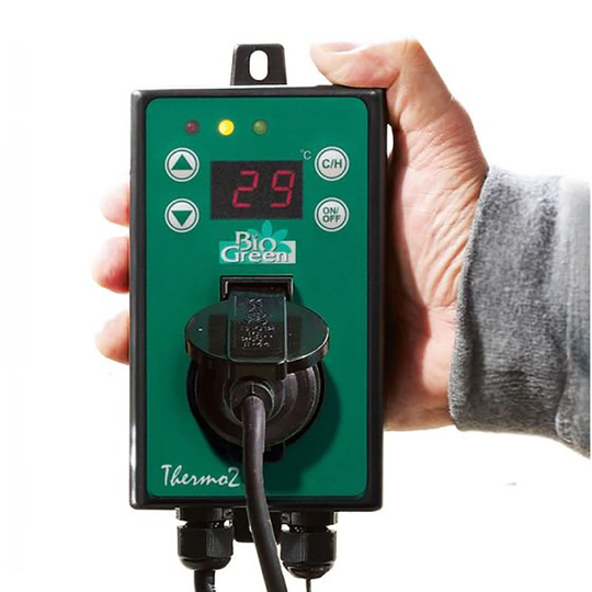 till växthusvärmare/kylare/fläkt Digital termostat