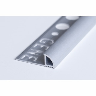KAKELLIST ALU BL/SIL 10MM 2,5M BLANK/SIL | Beijerbygg Byggmaterial