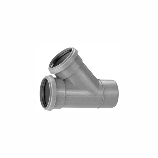 GRENRÖR PP M 2MUFF 45GR 75/50 | Beijerbygg Byggmaterial