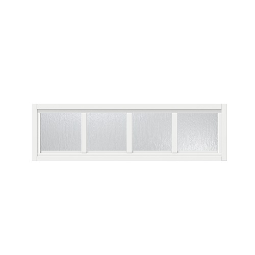 Överljus med spröjs Näs 10x5, Vit, Cotswoldglas