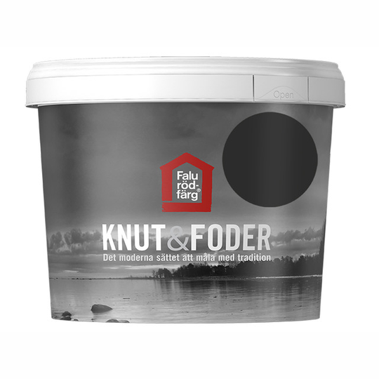FALU RÖDFÄRG KNUT&FODER SVART | Beijerbygg Byggmaterial