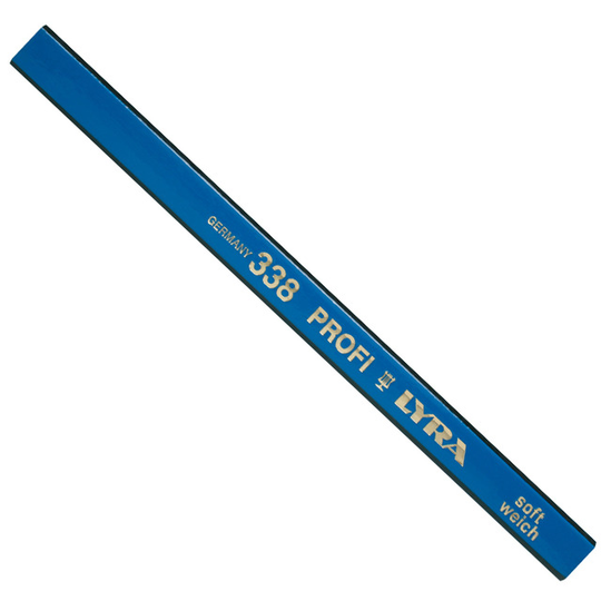 SNICKARPENNA 180MM BLÅ MJUK | Beijerbygg Byggmaterial