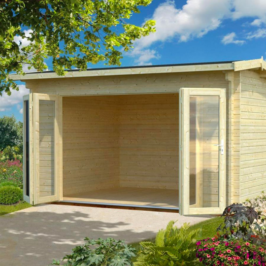 Stuga Ines 11,1–13,7 m² Takpapp, 11,1 m²