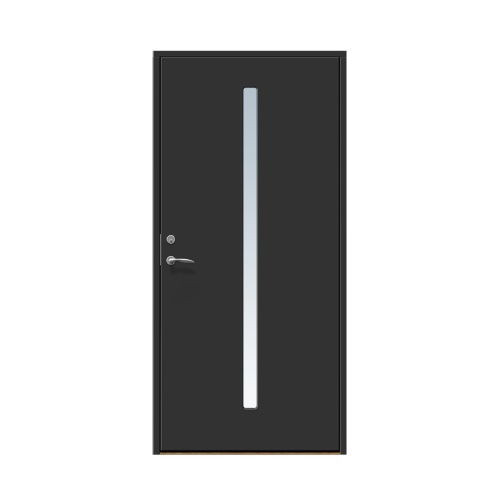 Ytterdörr Stabil Åkarp 10 x 20, Högerhängd, Svart