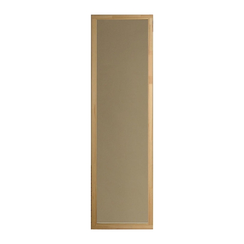 med karm i al Bastufönster 5 x 19, Rökgrått glas