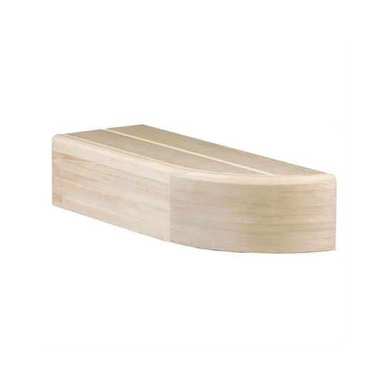 Sauna Sweden Exklusiv lavavslut Asp 400 mm, Höger