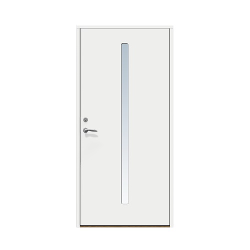 Ytterdörr Stabil Åkarp 10 x 21, Högerhängd, Vit