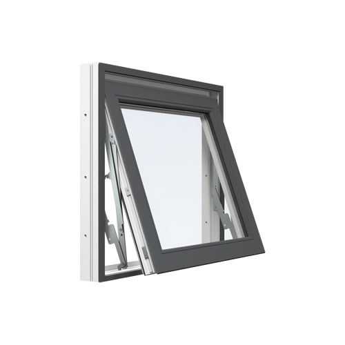 Energi Aluminium Vridfönster Antracitgrå, 13, 13
