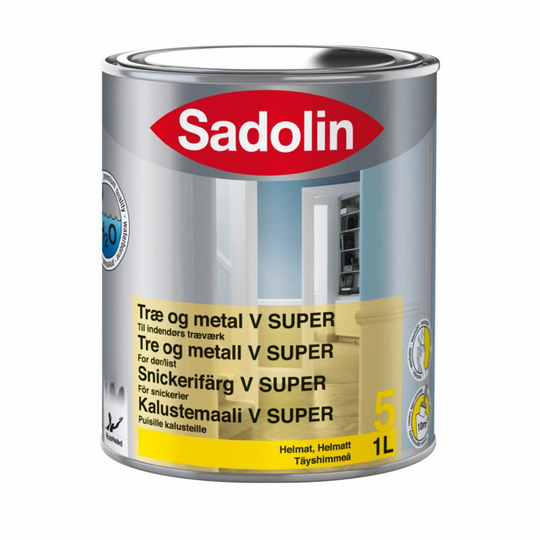 SNICKERIFÄRG V SUPER 5 BW 1,0L | Beijerbygg Byggmaterial