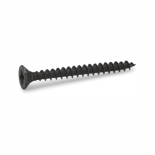 TRÄSKRUV FXH 3,5X25 SVART 10ST | Beijerbygg Byggmaterial
